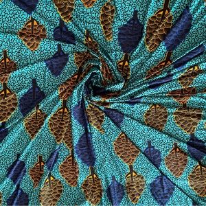 Poly Print Stretchy African Print Ankara Fabric